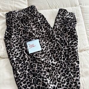 Leopard Print Pants 3XL